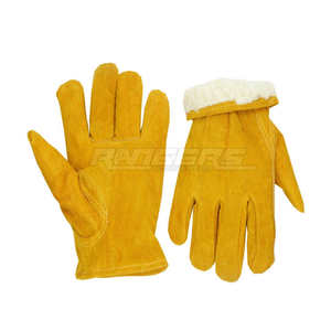 Wool Lined Winter <b>Work</b> <b>Gloves</b> Private Label Customized <b>Warm</b> Safety <b>Gloves</b> OEM Factory Supply Bulk Cold Weather Labor <b>Gloves</b> - Product Image 1