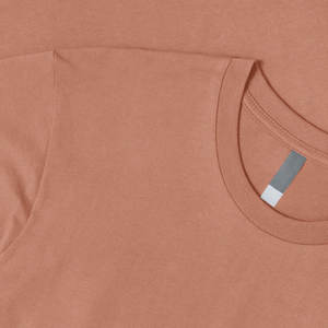 T-shirt à col rond en coton peigné à manches courtes pour homme - Product Image 1