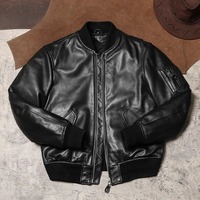 Blouson Bomber Homme Classique Marron Col Montant Hiver 2025 OEM Coupe-Vent Réversible Écologique Logo Personnalisé Vente en Gros
