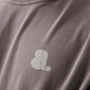 เสื้อยืดซักกรดแขนยาวสำหรับผู้ชายเสื้อยืดซักกรดแขนยาวสำหรับผู้ชายเสื้อยืดซักแบบย้อนยุคโลโก้ได้ตามต้องการ - Product Image 5