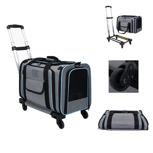 Portable Foldable Breathable Oxford Cat Tunnel Pet Travel Carrier Travel <b>Cage</b> Pet Carrying for <b>Small</b> Animals <b>Dogs</b> Cats - Product Image 3