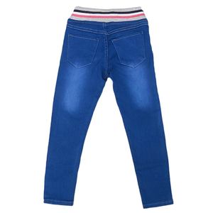 Pantalones Vaqueros Bordados para Niñas - Azul Rey - Product Image 3