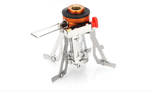 Estufa de <span class=keywords><strong>butano</strong></span> portátil a prueba de viento con quemador único para camping, picnics al aire libre y mochileros - Product Image 5