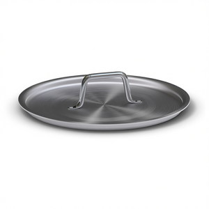 Couvercle de casserole en aluminium Ballarini Professional Series 7000 32 cm, argent naturel 7058, accessoire de haute qualité pour casseroles - Product Image 2
