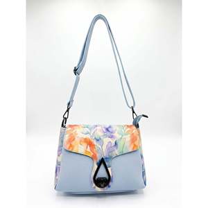 Soft Crossbody Bag in Genuine Dollaro Leather - Made in <b>Italy</b> - Art. 26120 - Product Image 2