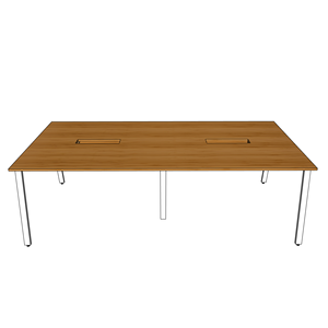 โต๊ะประชุมสำนักงานสไตล์มินิมอลทันสมัย Aton ขนาด 240x120 ซม. รุ่น BFATB016 - Product Image 2
