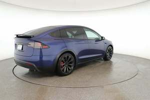 2024 Tesla Model X Plaid AWD Vehículo eléctrico bastante usado Caja de cambios automática Asientos de cuero Interior oscuro Techo solar panorámico izquierdo - Product Image 2