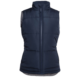 OEM Puffer Vest Women Lightweight Packable Sleeveless Bubble <b>Quilted</b> Zip Up Padded Warm Winter Outerwear Puffy Vests <b>Waistcoat</b> - Product Image 2