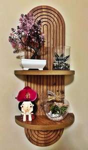 Beau cintre mural en bois Design artistique Parfait pour la décoration du salon Entrée et organisation de la maison - Product Image 2