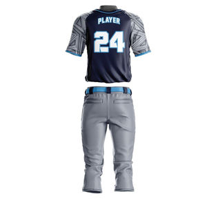 Nouveau prix raisonnable respirant uniforme de Baseball ensemble pour hommes fabriqué au Pakistan haute qualité 100% Polyester personnalisable en gros - Product Image 2