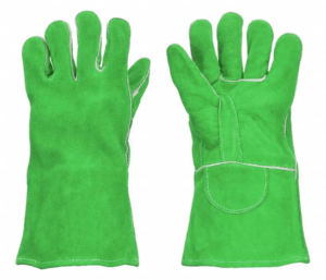 Guantes de trabajo de cuero de vaca de alta calidad Guantes de seguridad de soldadura industrial con protección de manos ignífuga para trabajar - Product Image 4