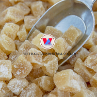Jengibre secado suave/Jengibre cristalizado/Cubo de corte de jengibre confitado Delicioso aperitivo Grado DE EXPORTACIÓN DE Vietnam