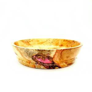 EPOXY LINKED DECOR HANDMADE NATURAL WOODEN AND RESIN SALAD <b>BOWL</b> Good Quality for Home and Restaurant Use for Parties - Product Image 4