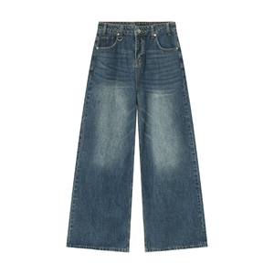 Jeans en denim pour homme, coupe classique, décontracté, pour l'hiver, avec matière extensible et respirante, pour le jour et la nuit - Product Image 1