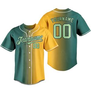 T-shirt en jersey de baseball à manches courtes unisexe avec logo personnalisé pour la formation des uniformes des enfants - Product Image 3