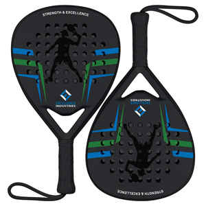 Raqueta de Pádel de Carbono 3K de Alta Calidad con Diseño Nuevo, Hecha a Mano con Red de Poliéster, Fabricada en Pakistán - Product Image 4