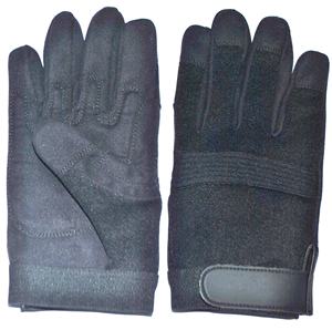 Gants de travail personnalisés en cuir synthétique avec dos en tissu élasthanne Gants de mécanicien antidérapants du Pakistan compatibles avec les écrans tactiles - Product Image 1