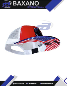 Gorra de Béisbol de Malla con Diseño de Bandera de EE. UU., Gorra Trucker de Verano, Gorra Plana con Diseño y Logotipo Personalizados, Gorras de Anime - Product Image 5