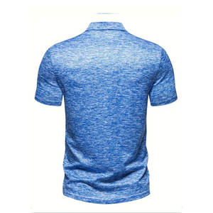 Verano nuevo diseño personalizado Logo hombres ropa de manga corta bajo Moq gimnasio desgaste Polo camisa para la venta transpirable polos - Product Image 2