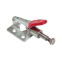 SK3-021Z-2 pince à bascule horizontale réglable loquet métal finition zinguée caoutchouc enveloppé 45kg Force de charge collier de serrage métrique