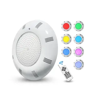 Sıcak satış 295mm reçine dolum havuzu sualtı LED ışık adet 30W RGB dalgıç dalgıç LED Spa ışık