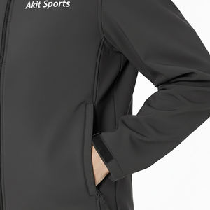 Veste Softshell d'hiver pour homme, best-seller, avec col montant, haute qualité, couleurs et designs personnalisés, coupe-vent - Product Image 6