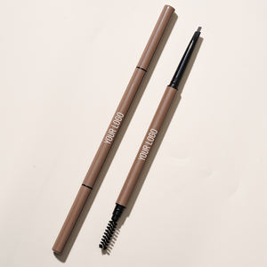 Оптовая продажа, объемный тонкий маленький карандаш для бровей, лучший продавец, кремовый водостойкий коричневый карандаш для бровей собственной торговой марки - Product Image 2