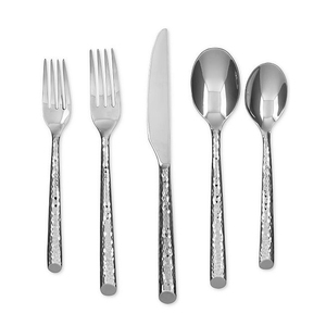 Plata acero inoxidable pulido medio cucharas de servir - Product Image 4