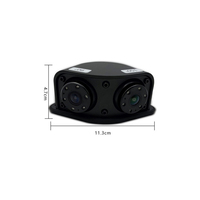 Cámara de Reversa y Delantera para Camión HD AHD 1080P PAL/NTSC con Visión Nocturna, Impermeable IP68, 1 Año de Garantía