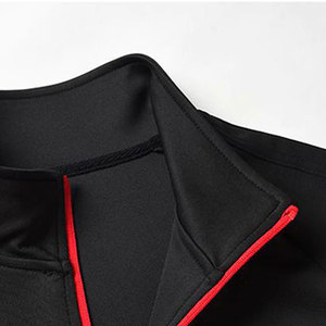 Ensemble de survêtement de sport 100 % coton, personnalisable avec logo, tissu respirant, tenue à manches longues, design 2026 - Product Image 3