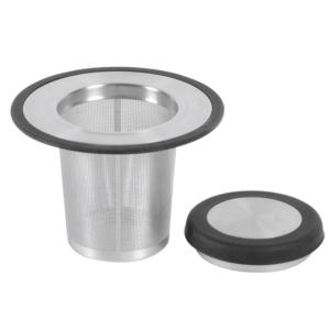 Bredemeijer Universal Tea Infuser Lid <b>with</b> Shelf Premium Quality Tea Filter - Product Image 3