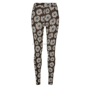 Pantalon de yoga imprimé extensible dans les 4 sens Pantalon de fitness respirant à taille haute pour femmes - Product Image 1