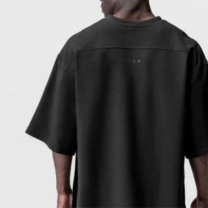 เสื้อยืดโอเวอร์ไซส์ผู้ชายดีไซน์มินิมอลสำหรับเสื้อผ้าแนวสตรีทลำลองและลุคแฟชั่น - Product Image 6