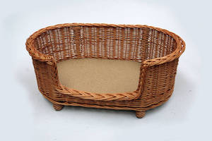 Meilleure vente Lit pour animal de compagnie avec coussin Conception OEM Personnaliser maison pour animal de compagnie faite à la main du Vietnam Vente en gros d'usine Drirectly - Product Image 3
