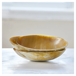 Cuenco para servir comida de tamaño personalizado de alta calidad, diseño maravilloso, forma personalizada, cuenco para servir cuerno de Búfalo, decoración del hogar, Ágata - Product Image 2