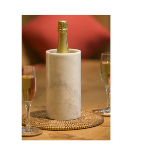 Enfriador de vino de mármol Champagne Stand Up Cubos Enfriadores y soportes Almacenamiento de cocina Tallado a mano Diseño único - Product Image 3