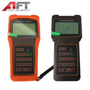 مقياس تدفق بالموجات فوق الصوتية عالي الدقة للسوائل، نوع خارجي بدون تلامس، محمول باليد، لقياس تدفق المياه النقية والسوائل الأخرى - Product Image 1