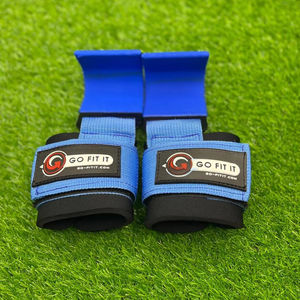 Sangles de musculation pour poignet en ABS robuste, réglables, haute élasticité, légères, rembourrées, améliorant la prise en main, pour soulever des poids lourds, vibrantes - Product Image 1