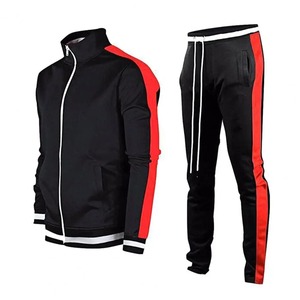 Trajes Deportivos Personalizados de Alta Calidad para Hombre al por Mayor, Conjuntos de Jogging de Poliéster/Algodón, Transpirables, Anti-UV, Ecológicos - Product Image 5
