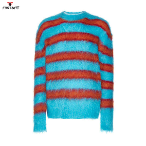 Nouveautés Pull en maille anti-rides à manches longues Poids standard Pull grande taille Séchage rapide Pull d'hiver pour homme - Product Image 4