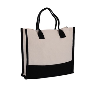 Custom Logo Eco-Friendly Recycled Cotton Canvas <b>Large</b> Size <b>Beach</b> Shopping Tote <b>Bag</b> Reusable Sublimation Printed <b>Bag</b> Promotional - Product Image 5