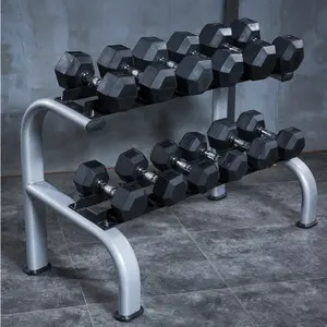 JA ODER NEIN Custom Gym 20kg 50kg Full Dumbell Set Mancuernas Hexagonales System Hex Hanteln für Übung