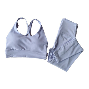 ชุดเล่นโยคะ2ชิ้นสำหรับผู้หญิงชุดเล่นยิมเอวสูงยืดได้สี่ทาง - Product Image 2