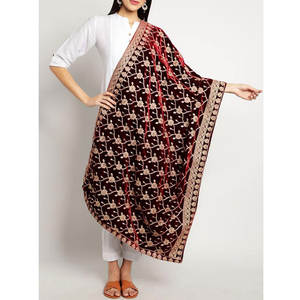 ผ้าคลุมไหล่กำมะหยี่สำหรับงานแต่งงาน - Product Image 1