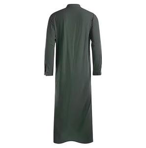 Encuentra un icono similar Ropa islámica de secado rápido de moda Jubbah Thobe para hombres 2025 Nuevo diseño Transpirable Jubba para la venta Venta caliente - Product Image 2