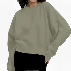 Nouveau Sweat-shirt d'hiver pour femme, tendance, imprimé, respirant, écologique, confortable, doux, en polaire, à manches longues, chaud et ample - Product Image 5