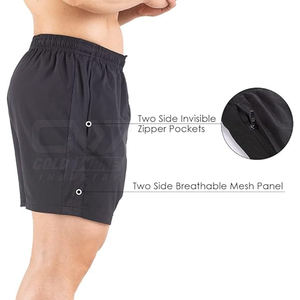 Venta en línea Pantalones cortos de último diseño Venta al por mayor Pantalones cortos para correr de estilo único 2025 Pantalones cortos para correr ligeros - Product Image 5