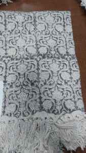 Manta de Algodón Tejida de Lujo Estilo Bohemio Indio Moderno, Ecológica, Transpirable, para Invierno, Regalo de Navidad - Product Image 3