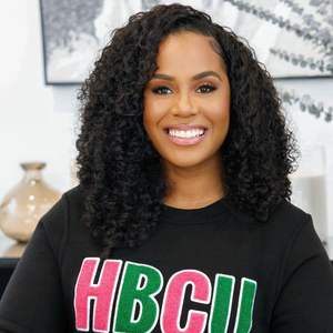 <b>Black</b> HBCU Chenille Embroidered <b>Sweatshirt</b> Premium College Style Sorority Apparel Soft Cotton Crewneck Pullover - Product Image 3