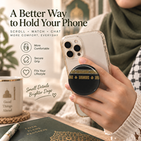 Support de téléphone islamique personnalisé en résine, support de téléphone musulman extensible, accessoires de téléphone portable en gros